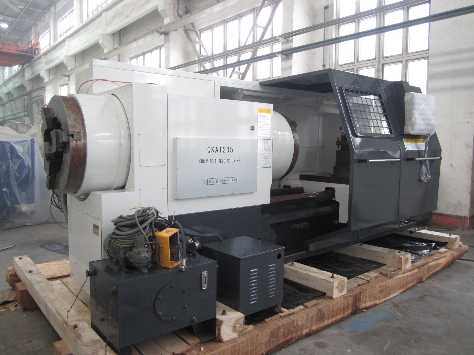QKP1235/1500 Pipe Threading Lathe